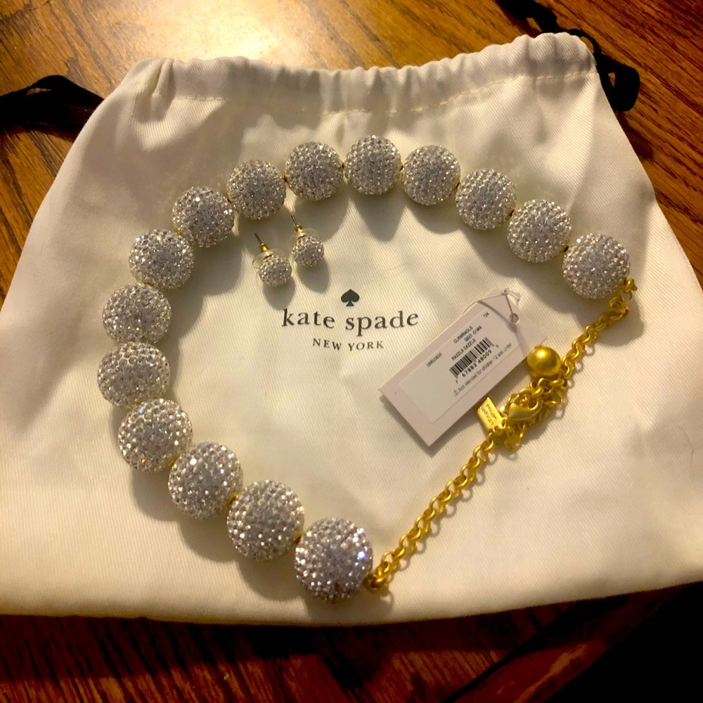 Kate Spade Razzle Dazzle Necklace and Earrings